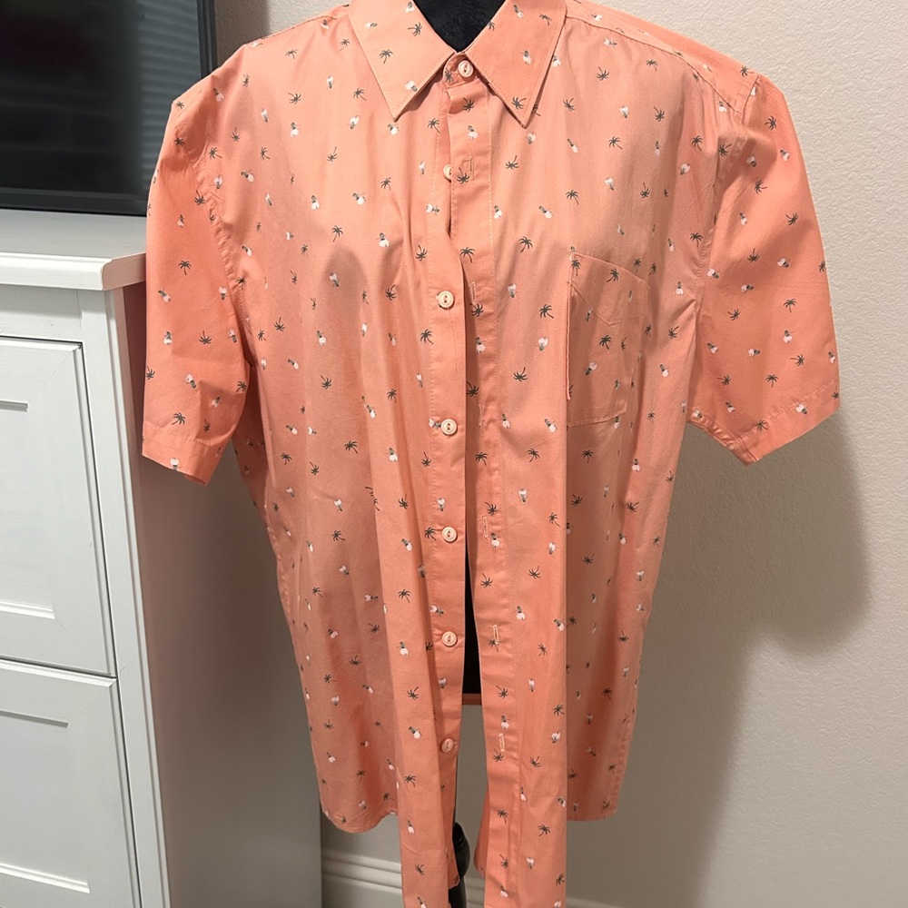 Haggar Men’s Dress Shirt DRY CLEAN ONLY